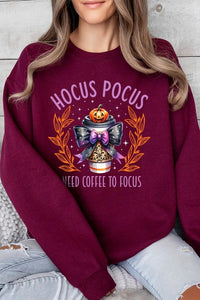 Hocus Pocus Graphic Fleece Sweatshirts