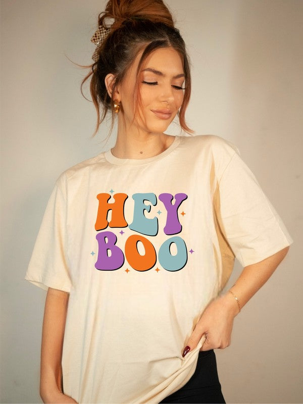 HEY BOO Graphic Tee