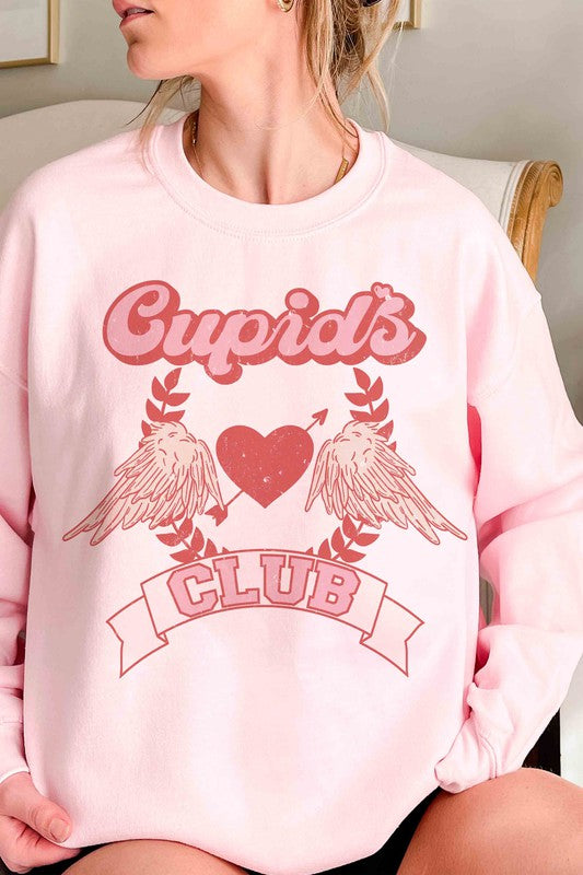 CUPIDS CLUB Graphic Sweatshirt