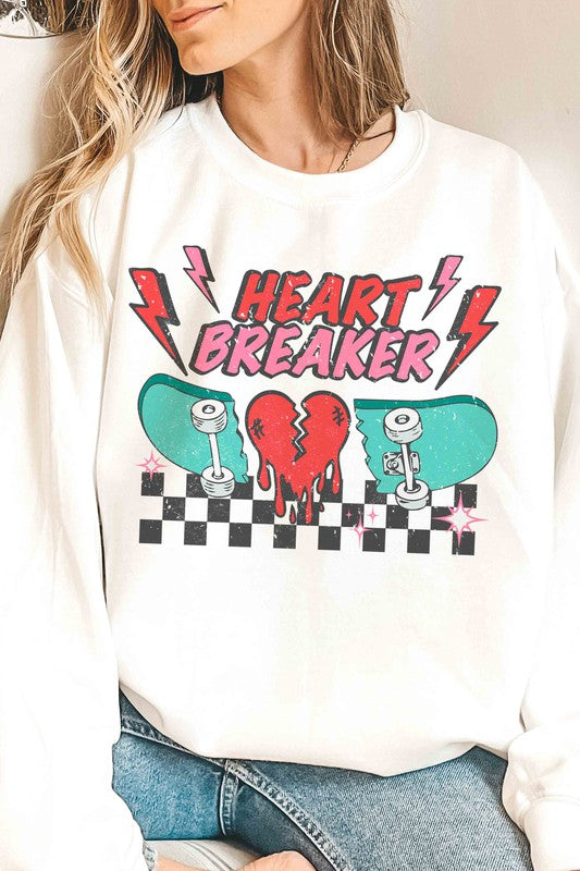 HEARTBREAKER Graphic Sweatshirt