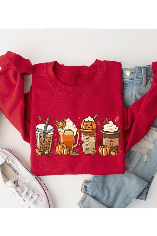 Spice latte FLEECE SWEATSHIRT