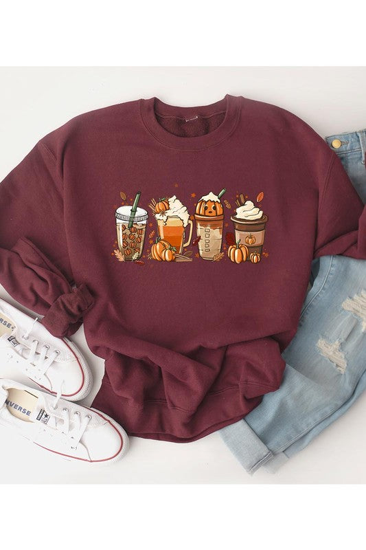 Spice latte FLEECE SWEATSHIRT