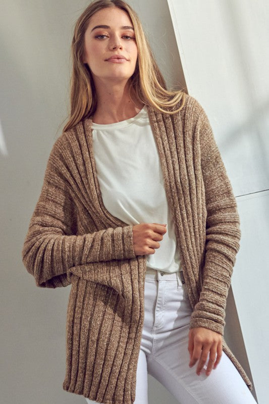 CHUNKY SWEATER KNIT CARDIGAN