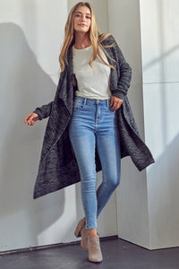 CHUNKY SWEATER KNIT CARDIGAN