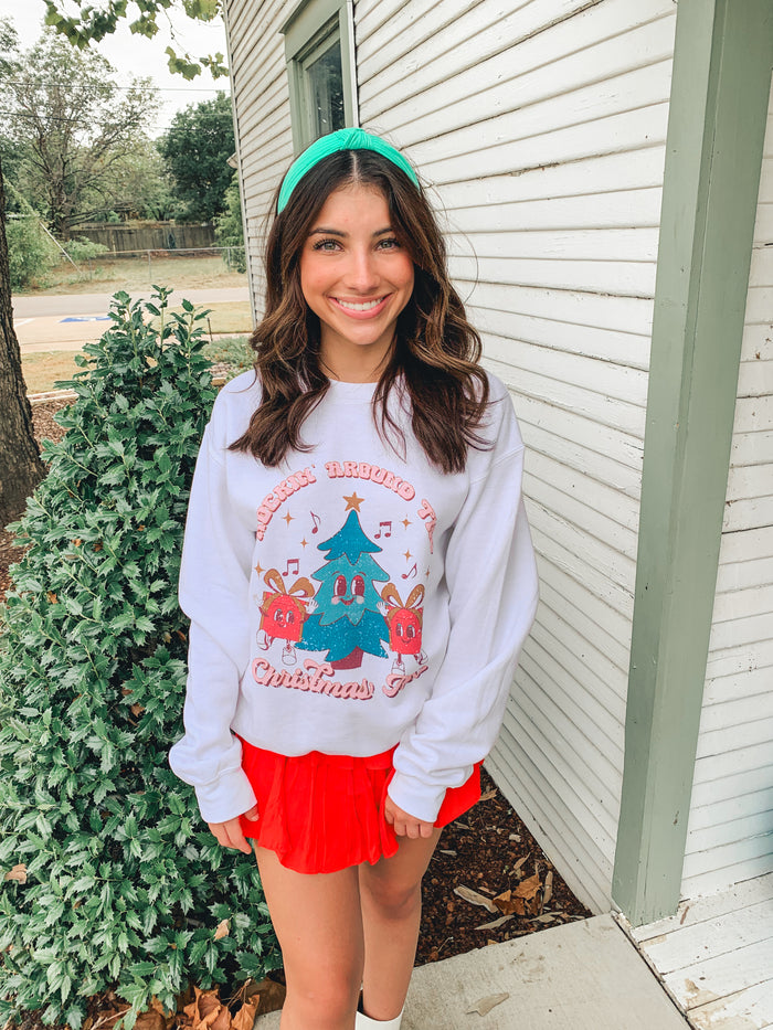 Rockin’ Around The Christmas Tree Crewneck Sweatshirt