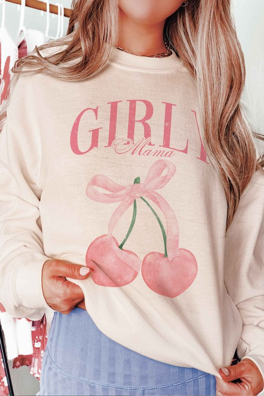 GIRLY MAMA Graphic Sweatshirt