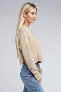 Mock Neck Pullover