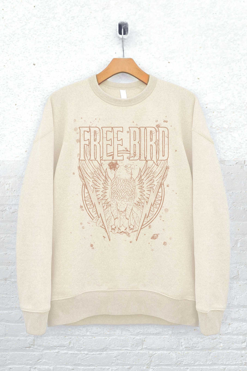 Free Bird Eagle Graphic Sweatshirt