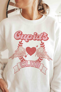 CUPIDS CLUB Graphic Sweatshirt