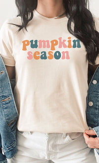 Retro Pumpkin Season Graphic Tee