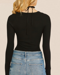 Black Sweater Bodysuit