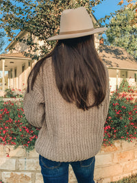 Truffle Matt Chenille Sweater