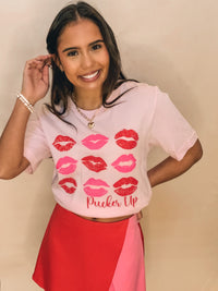 PUCKER UP TEE