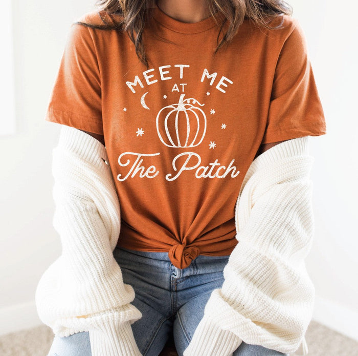 Best seller! MEET ME AT THE PATCH GRAPHIC TOP