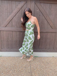 Palm Leaf Cord Set